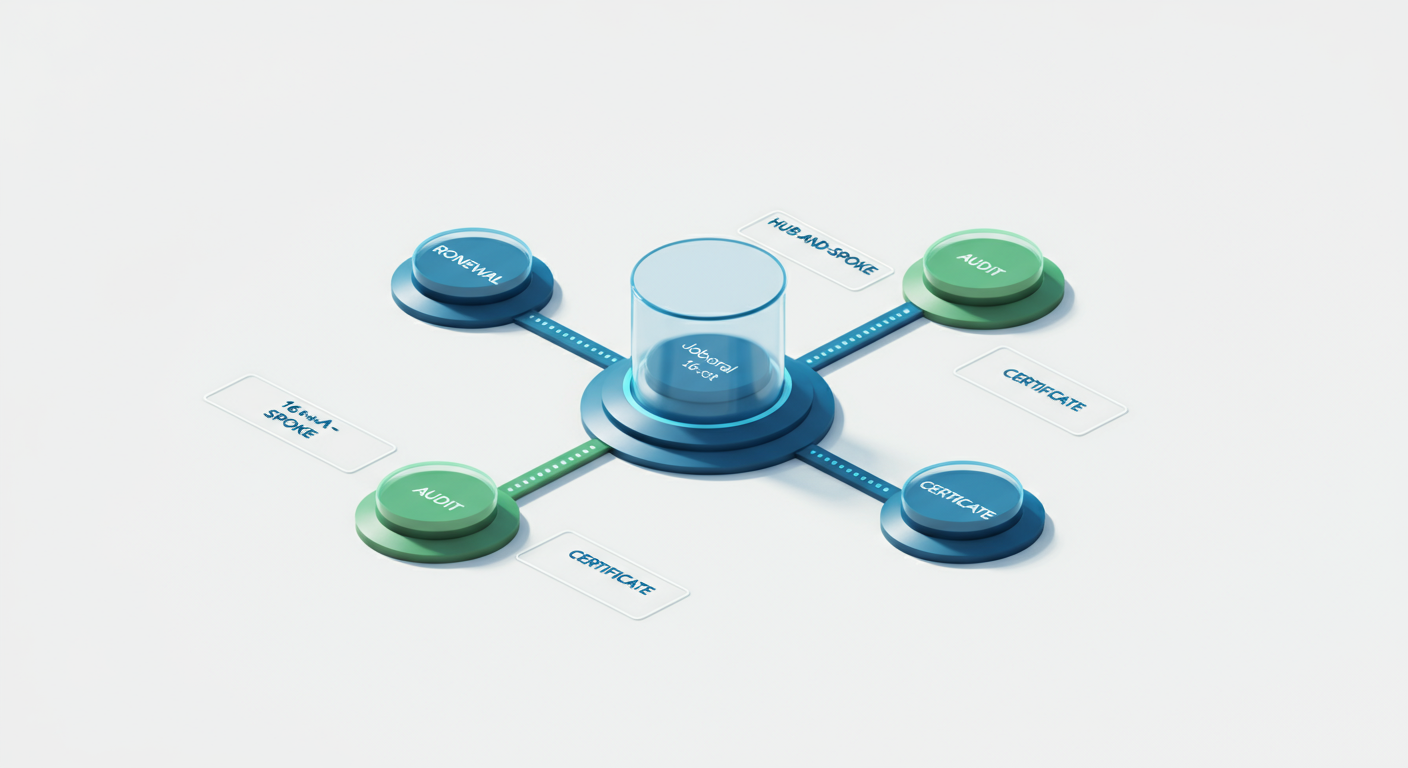 Hub and Spoke Architecture Diagram